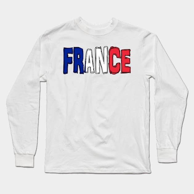 France Long Sleeve T-Shirt by Design5_by_Lyndsey